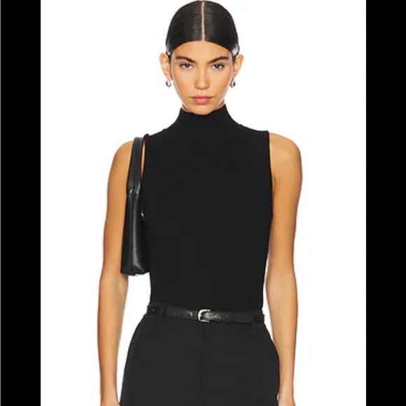Revolve HOUSE OF HARLOW 1960 Rib Turtleneck Tank in Black - Picture 1 of 6